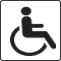 Accés pour personnes à mobilité réduite